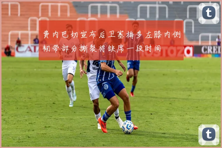 费内巴切宣布后卫塞梅多左膝内侧韧带部分撕裂将缺席一段时间
