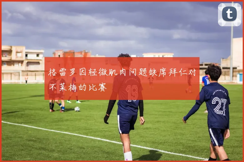 格雷罗因轻微肌肉问题缺席拜仁对不莱梅的比赛